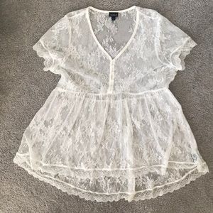 Lace Tunic Top